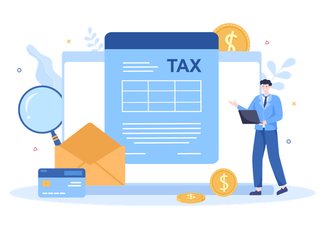 Online form illustration